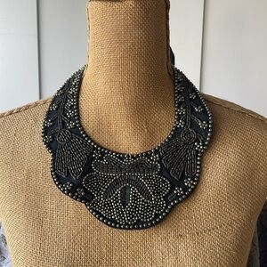 Beaded Bibb necklace